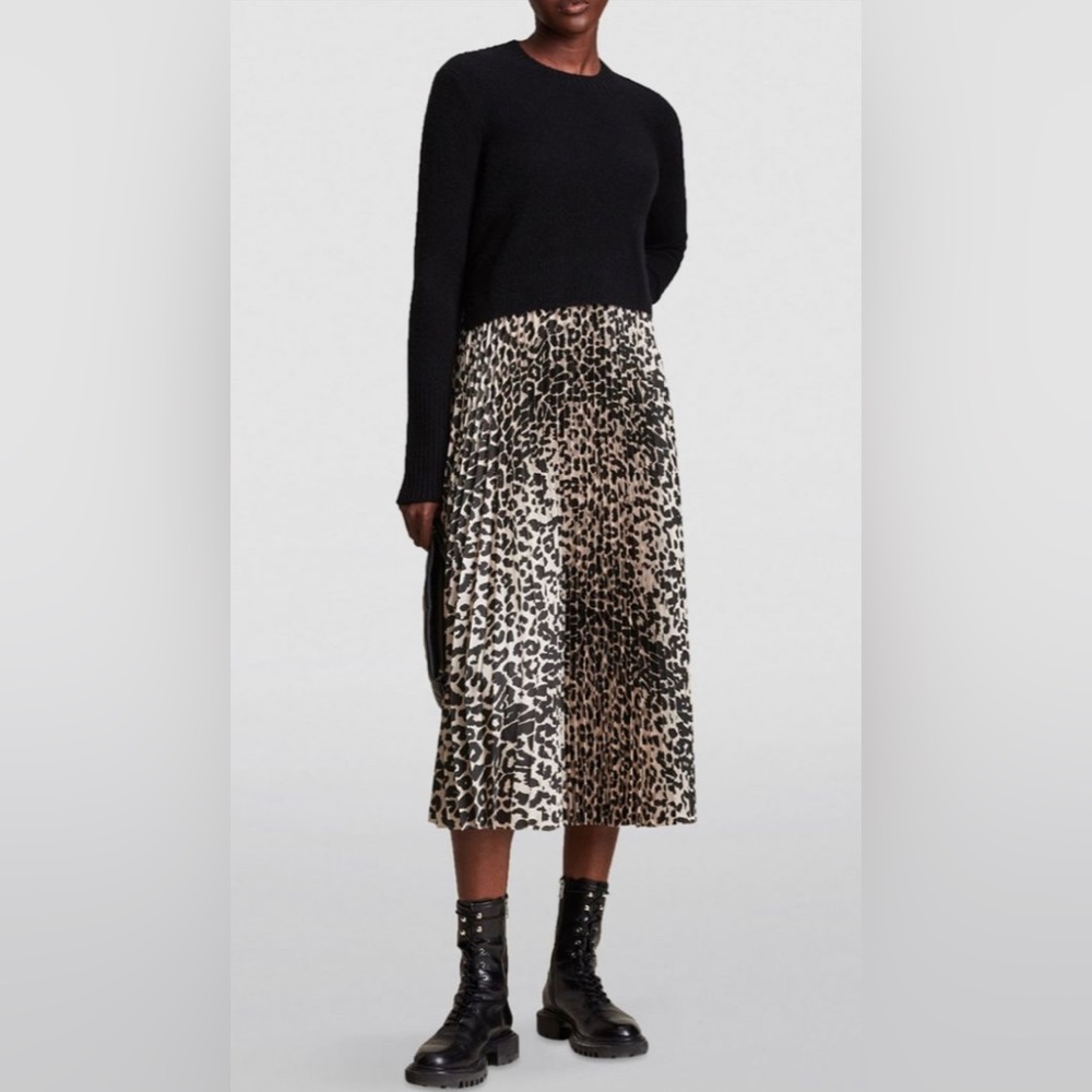 All Saints Leowa 2 in 1 dress